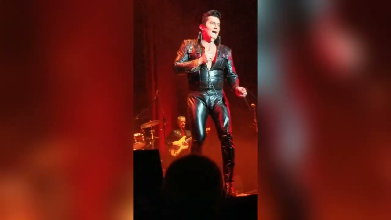 Ben Portsmouth - Elvis with his band (Princess Theatre Torquay 14/3/25)
