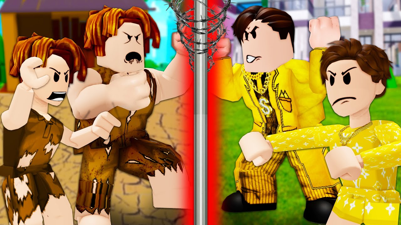 ROBLOX Brookhaven 🏡RP: Reich vs. Arm | BrookieLeben