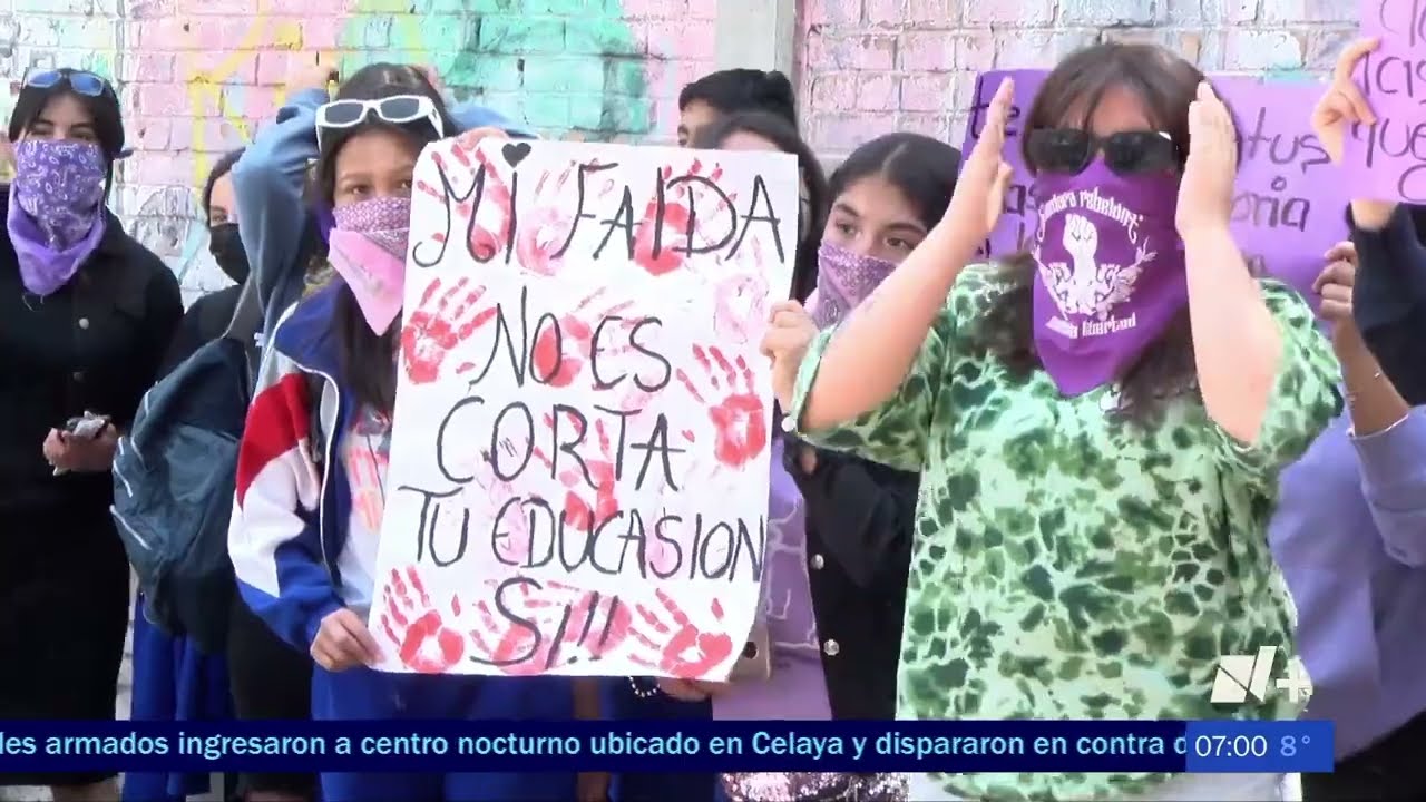 Alumnas de secundaria “Jorge Jiménez Cantú” denuncian acoso sexual por maestros en Toluca, Edomex.
