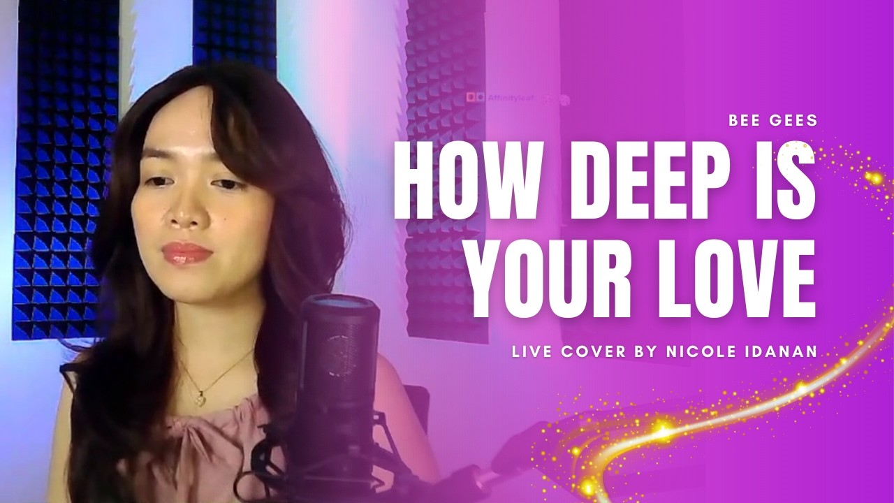 How Deep Is Your Love – Bee Gees | Live Cover on Twitch | Nicole Idanan #livecover #twitchstreamer