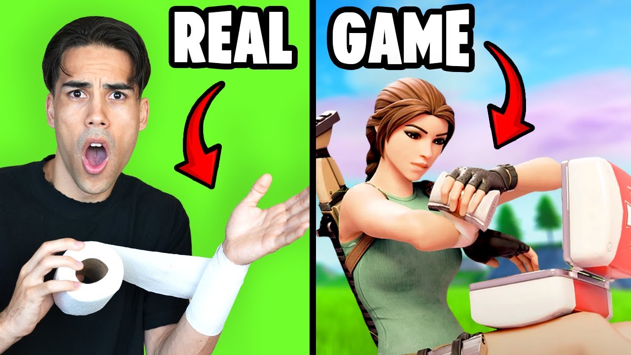 When I Bandage in Fortnite, I Bandage in Real Life