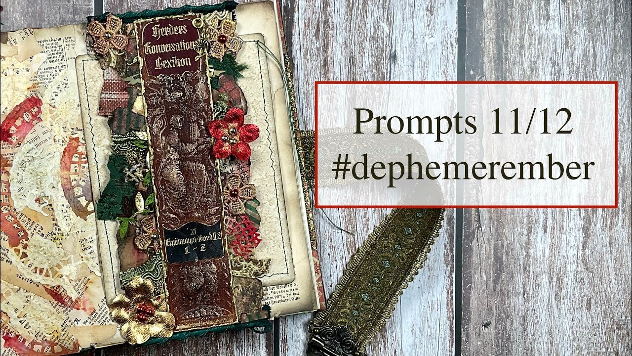 Unbeliebtestes Ephemera & Buchbinderkunst + Lesezeichen & Schwarz Weiß - Prompts 11/12