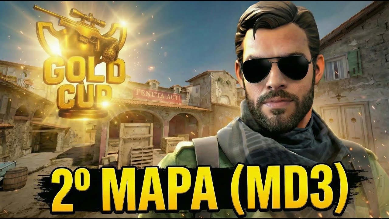 GOLD CUP - QUARTAS DE FINAIS - HARPY SPORTS vs E OS GURY (MAPA 2)