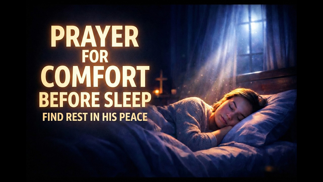 Prayer for Comfort Before Sleep - NIGHT PRAYER