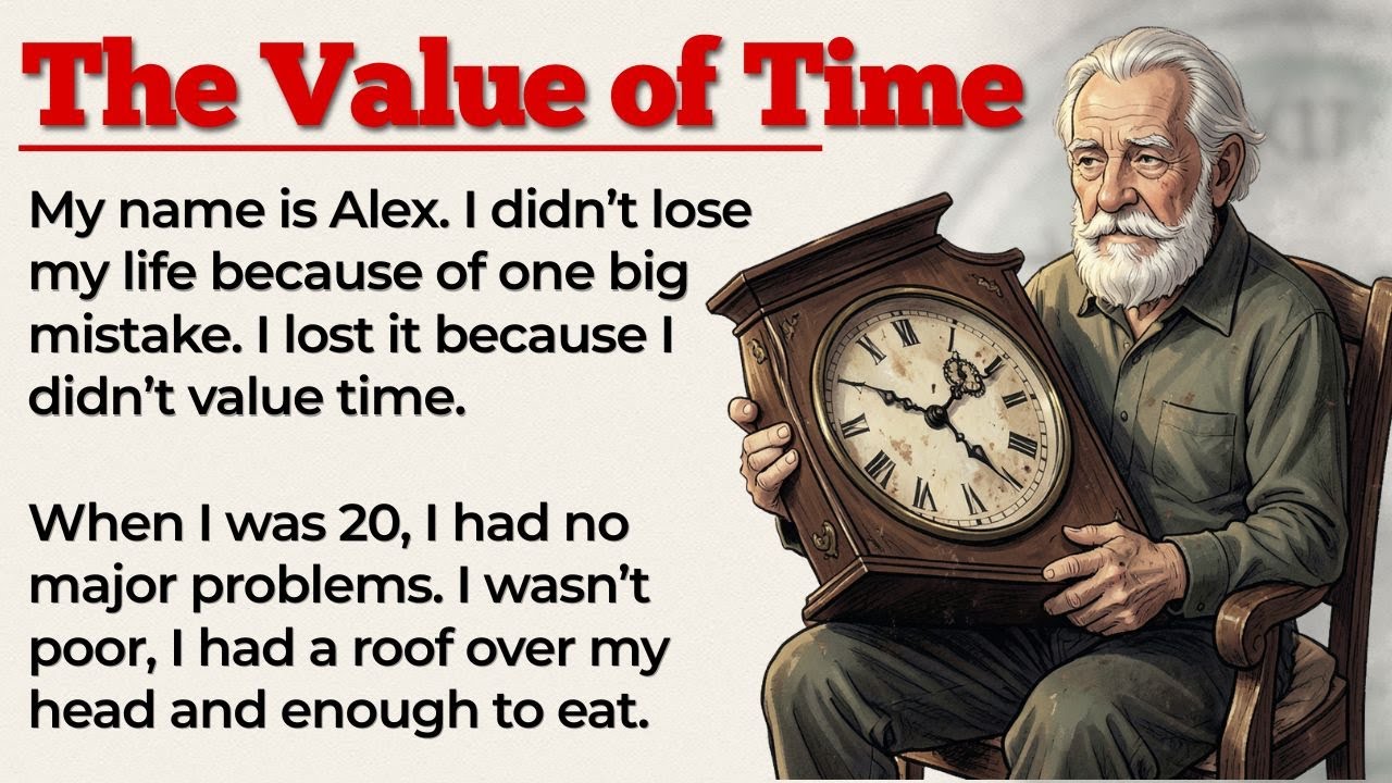 Don’t waste your time | English Stories | Learn English with Stories - Video Description