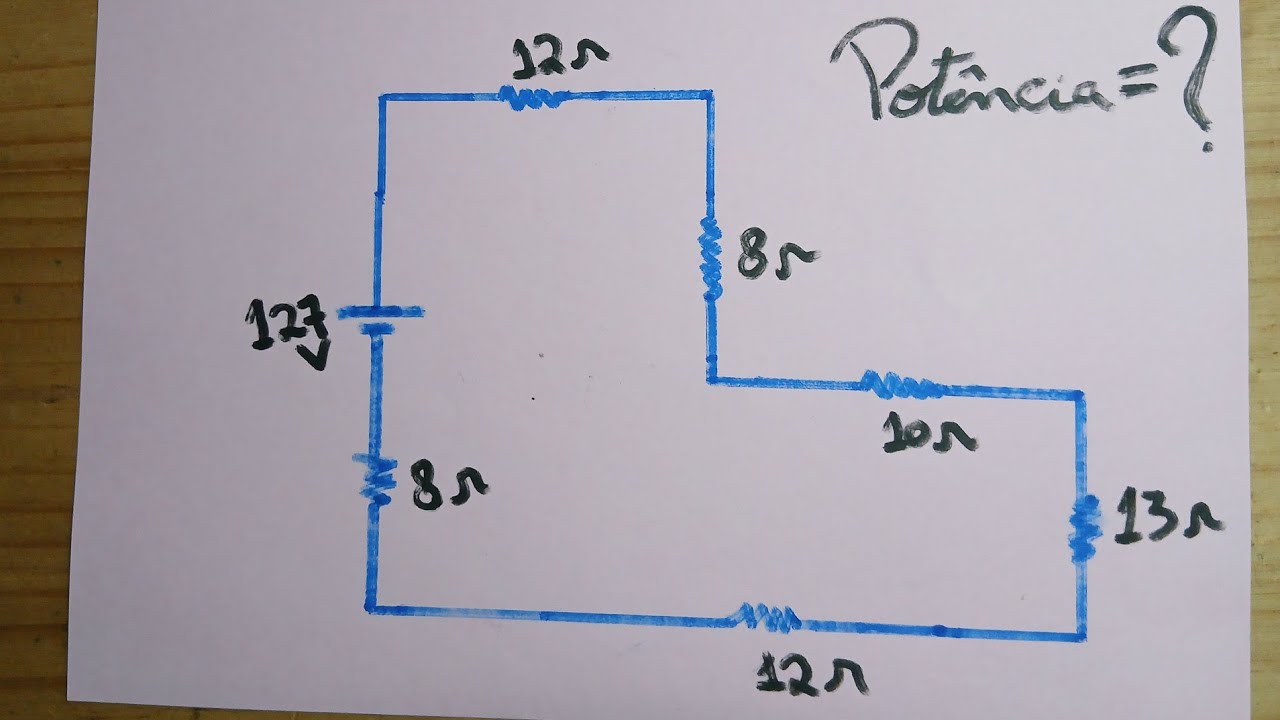 QUAL A POTÊNCIA DO CIRCUITO??? Eletrônica!