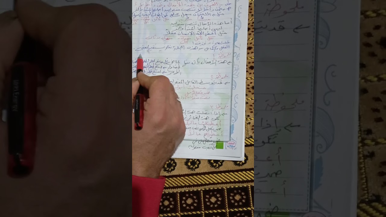 شرح درس الأفعال التي تنصب مفعولين ليس أصلهما المبتدأ والخبر ( الصف الأول الإعدادي )