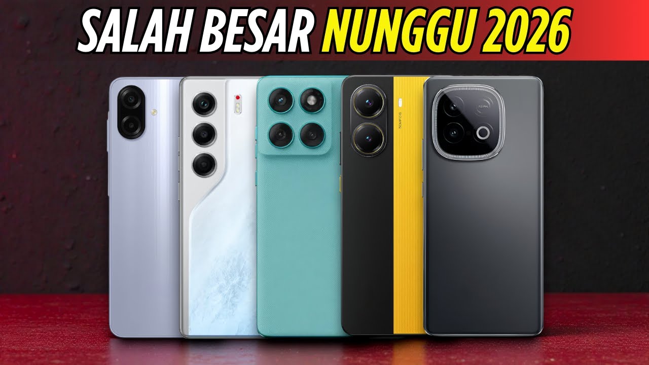 2026 Harga Naik⁉️ 5 HP TERBAIK [1 - 5 JUTA] PILIHAN YATEKNO