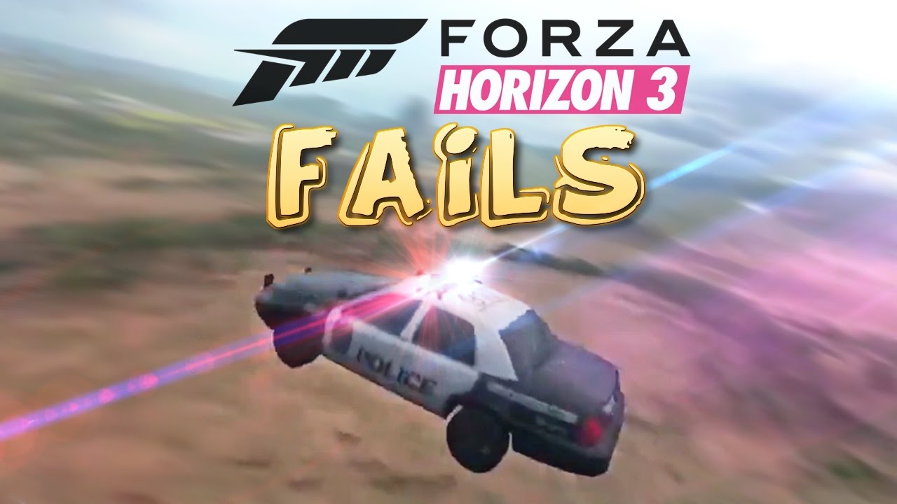 Forza Horizon 3 FAIL Compilation