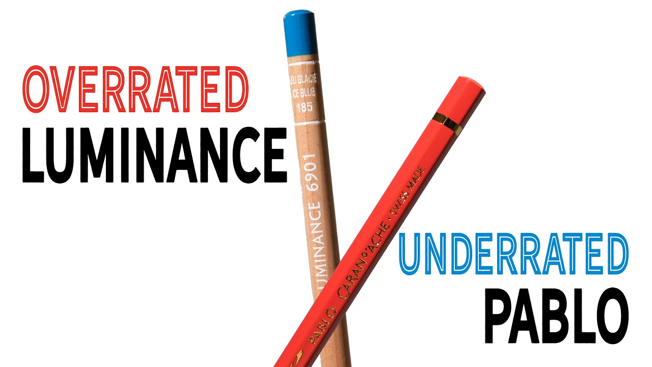 Which is the best Caran D’Ache Coloured Pencil | Luminance or Pablo