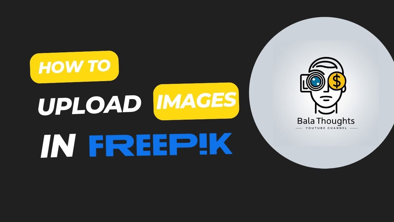 Freepik இல் image upload பண்ணுவது எப்படி- தமிழ் | How to upload images in Freepik - Tamil #freepik
