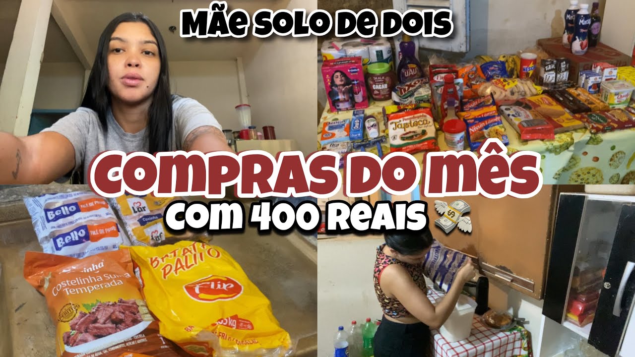 COMPRAS DO MÊS | organização das compras | mãe solo de dois 🧑‍🧒‍🧒❤️