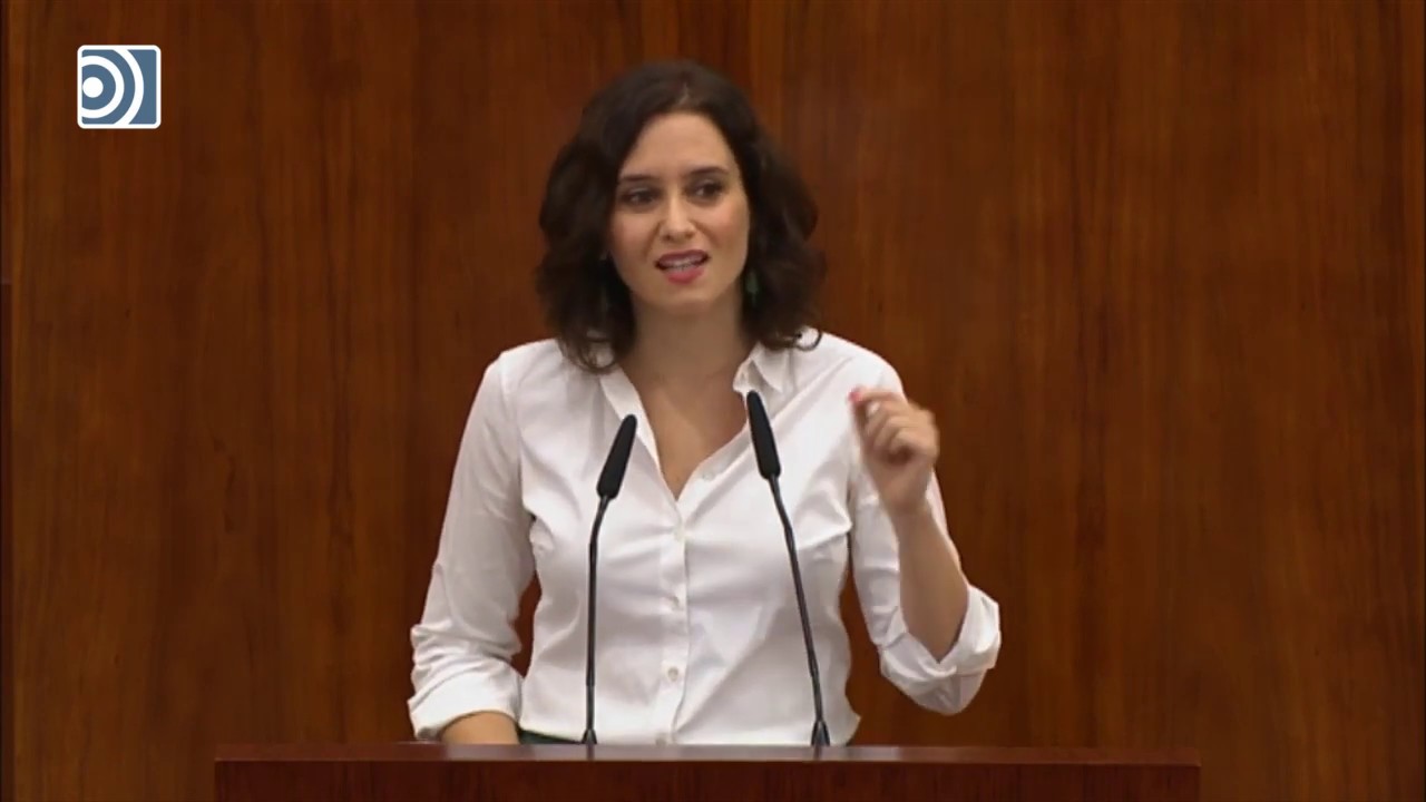 Durísimo repaso de Isabel Díaz Ayuso a la izquierda 