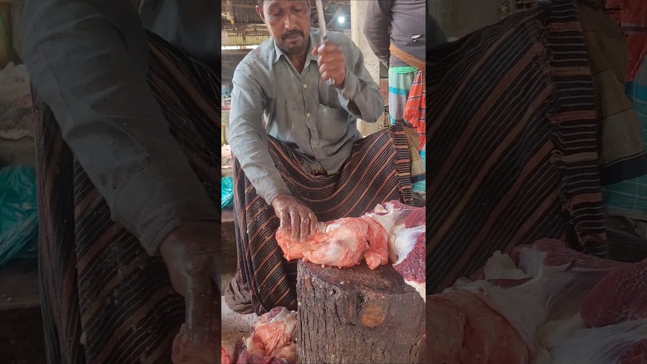 Oxy Cow Koroli🍖Meat Cutting Video #shorts #youtubeshorts #trending