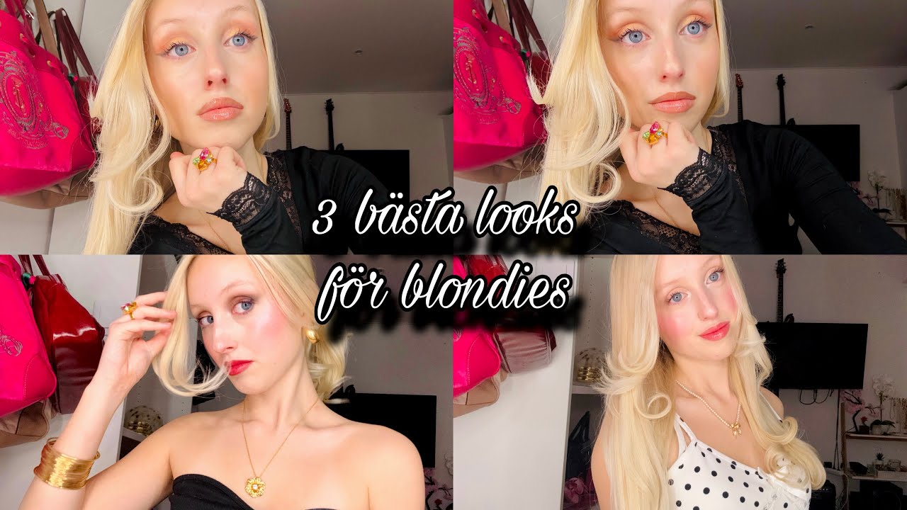 3 looks för blondies🤍