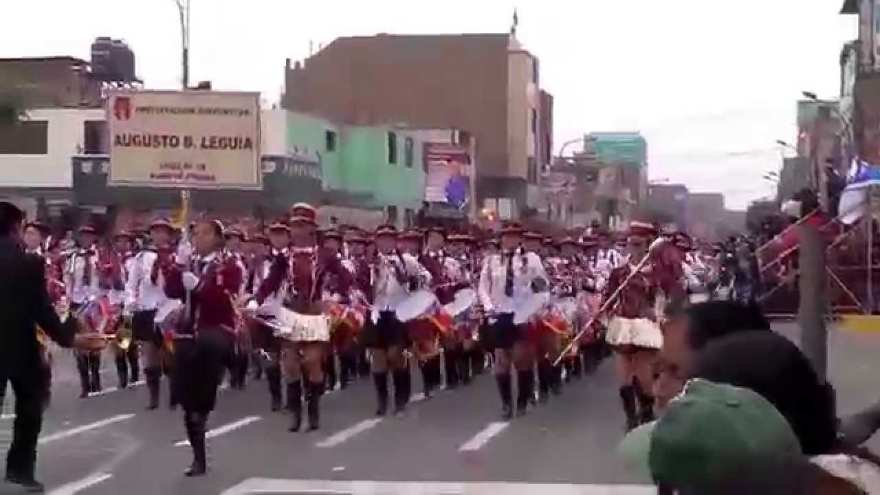 DESFILE 2015  DEL AUGUSTO B. LEGUIA DE PUENTE PIEDRA 28-07-2015