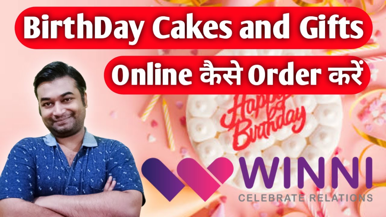Birthday Cake Online Order| Winni | Birthday Cake Online Delivery| How to Order Birthday Cake Online