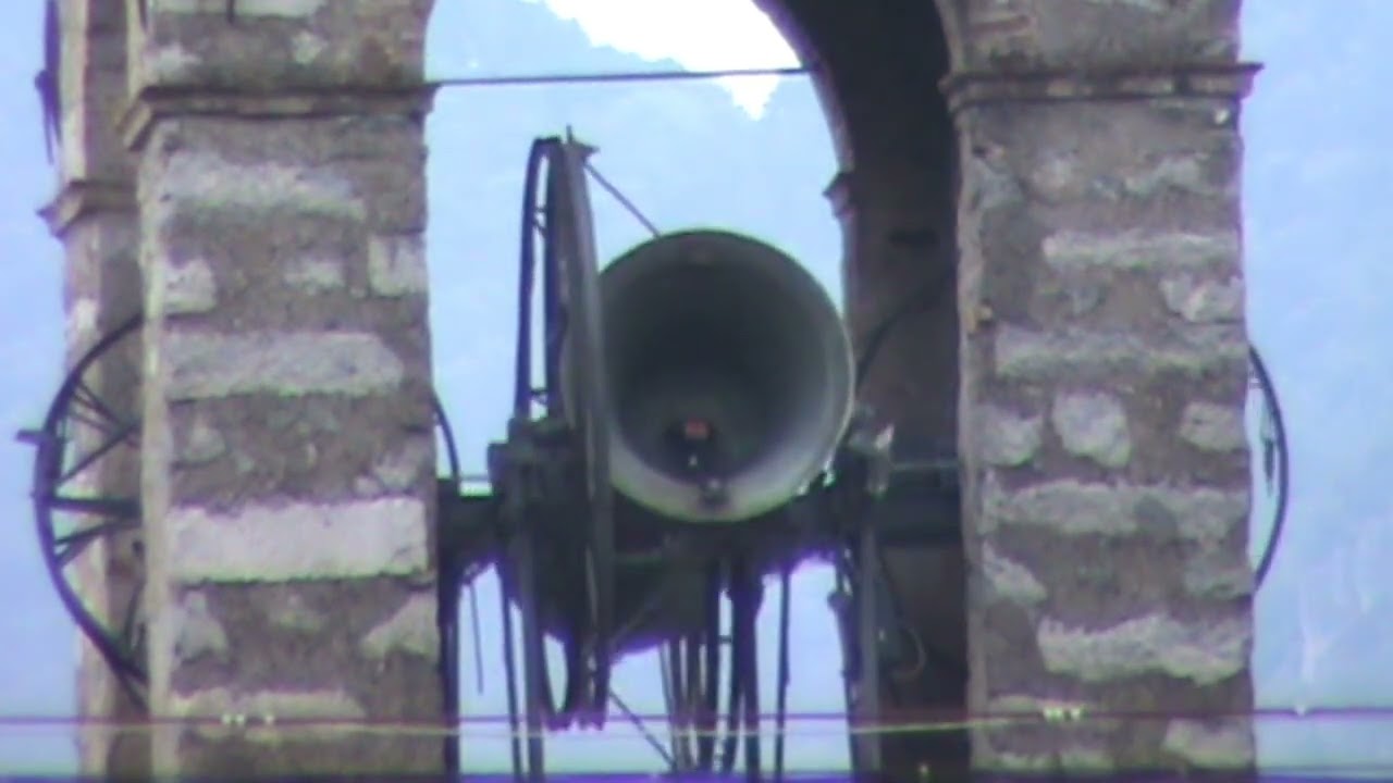 Le campane di Bagolino (Bs) - Frazione Ponte Caffaro - Distesa delle 3 campane maggiori