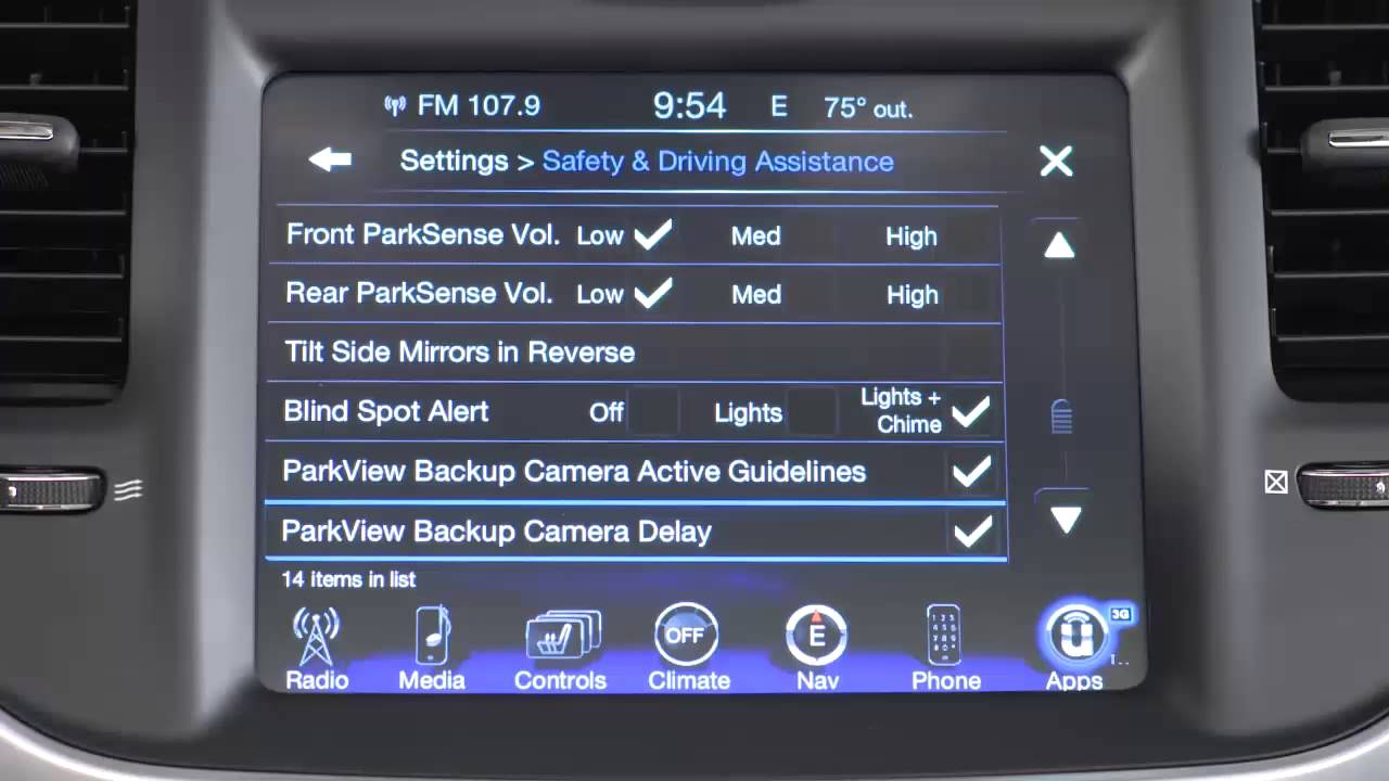 2015 Chrysler 300 ParkView Rear Backup Camera