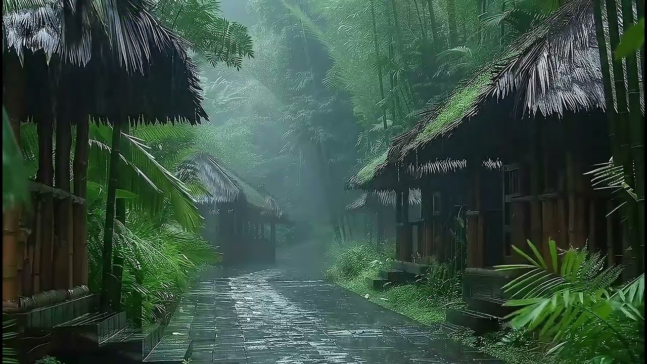 🌧️ Sleep Instantly with Heavy Rainstorm & Thunder on Tin Roof  Deep Sleep in Minutes