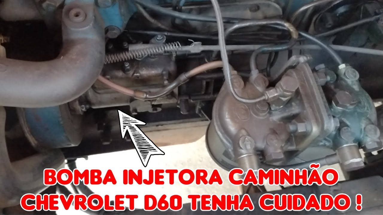[Bomba injetora caminhão Chevrolet D60 e cuidados que você deve ter]