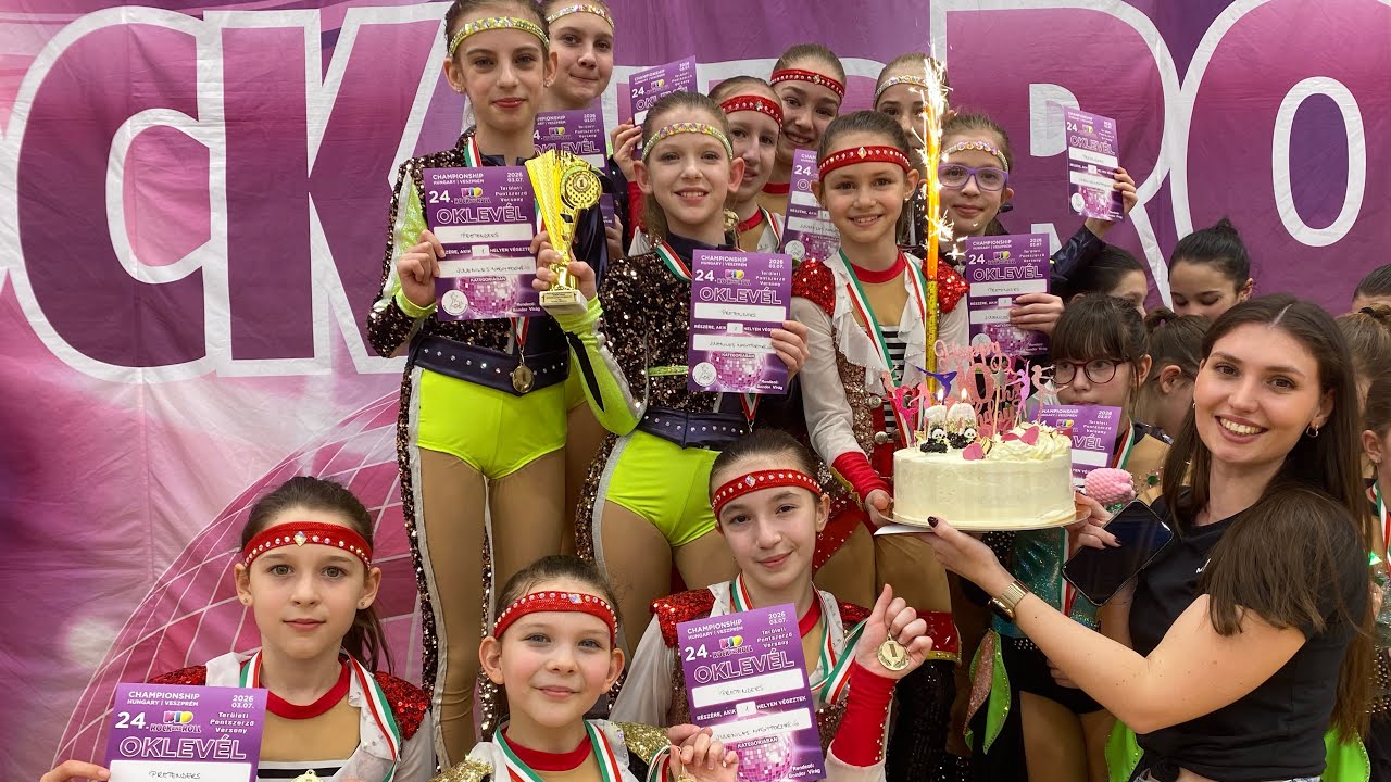 ACRO DANCE SE,HUNGARY-PRETENDERS-juveniles nagyformáció-Területi verseny 1. Hely🥇🏆