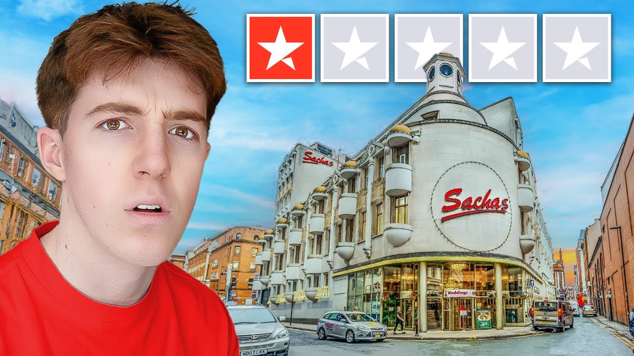 I Stayed in the UK's WORST RATED Hotel... (Sachas Hotel, Manchester)