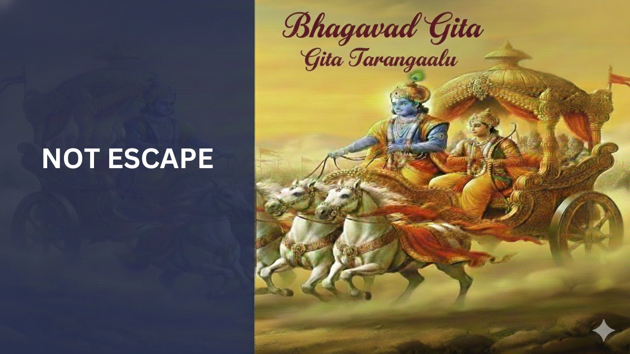 Freedom Is Non-Dependence, Not Withdrawal|Bhagavad Gītā 3.18|స్వేచ్ఛ అనేది ఆధారంలేనిదే, ఉపసంహరణ కాదు
