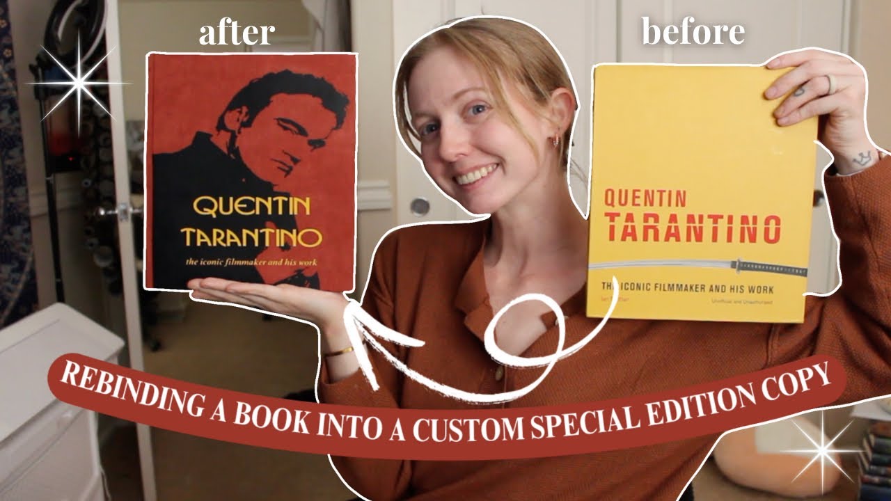 Bookbind With Me: Rebinding A Book Into A Custom Special Edition Copy! ✨ w/ relaxing music