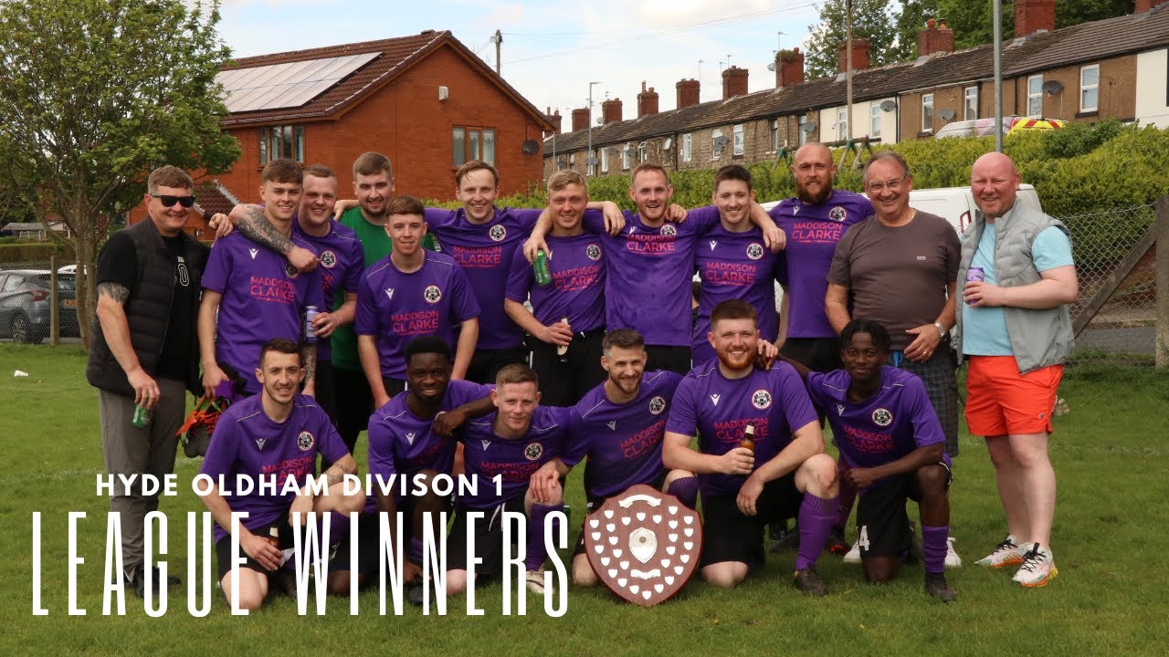 Roe Cross Simmondley FC are Hyde & Oldham Divison 1 Champions | FT 5-1 | Roe Cross vs Springhead U21