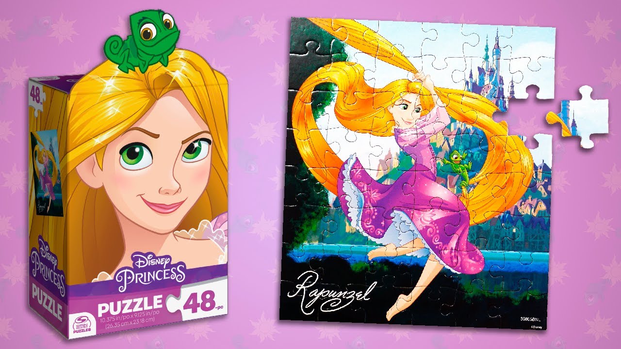 RAPUNZEL TANGLED PUZZLE | Fun Kids Tangled Rapunzel Jigsaw Puzzles
