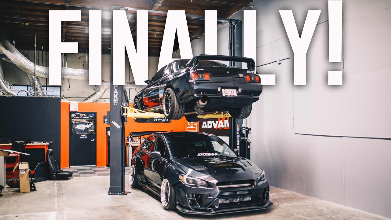 IT'S FINALLY INSTALLED! *Slamming the GTR*