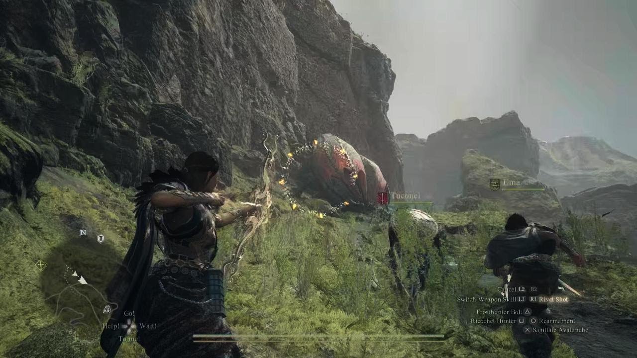 Dragon's Dogma 2 Volcanic Isle Speed Clearing Magick Archer