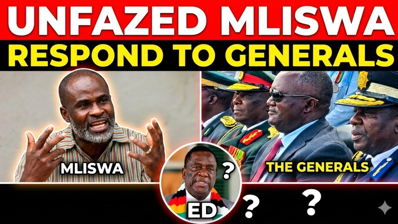 Unfazed Temba Mliswa Fires Back at Generals – A Political Showdown Looms