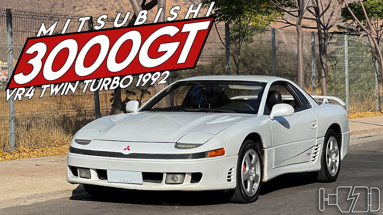 Mitsubishi 3000-GT VR-4 Twin Turbo 1992 - El Deportivo Japonés más Avanzado de su Época.