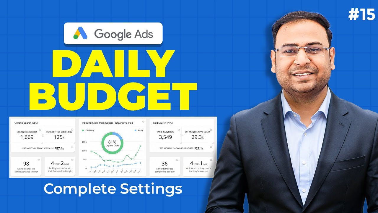 Google Ads Course | Complete Concept of Daily Budget | Must Watch  | Part#15 | UmarTazkeer