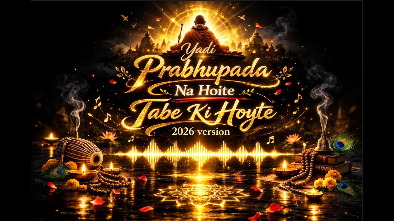 Yadi Prabhupada Na Hoite Tabe Ki Hoyte | 2026 Powerful Kirtan Version | Must Listen 🙏