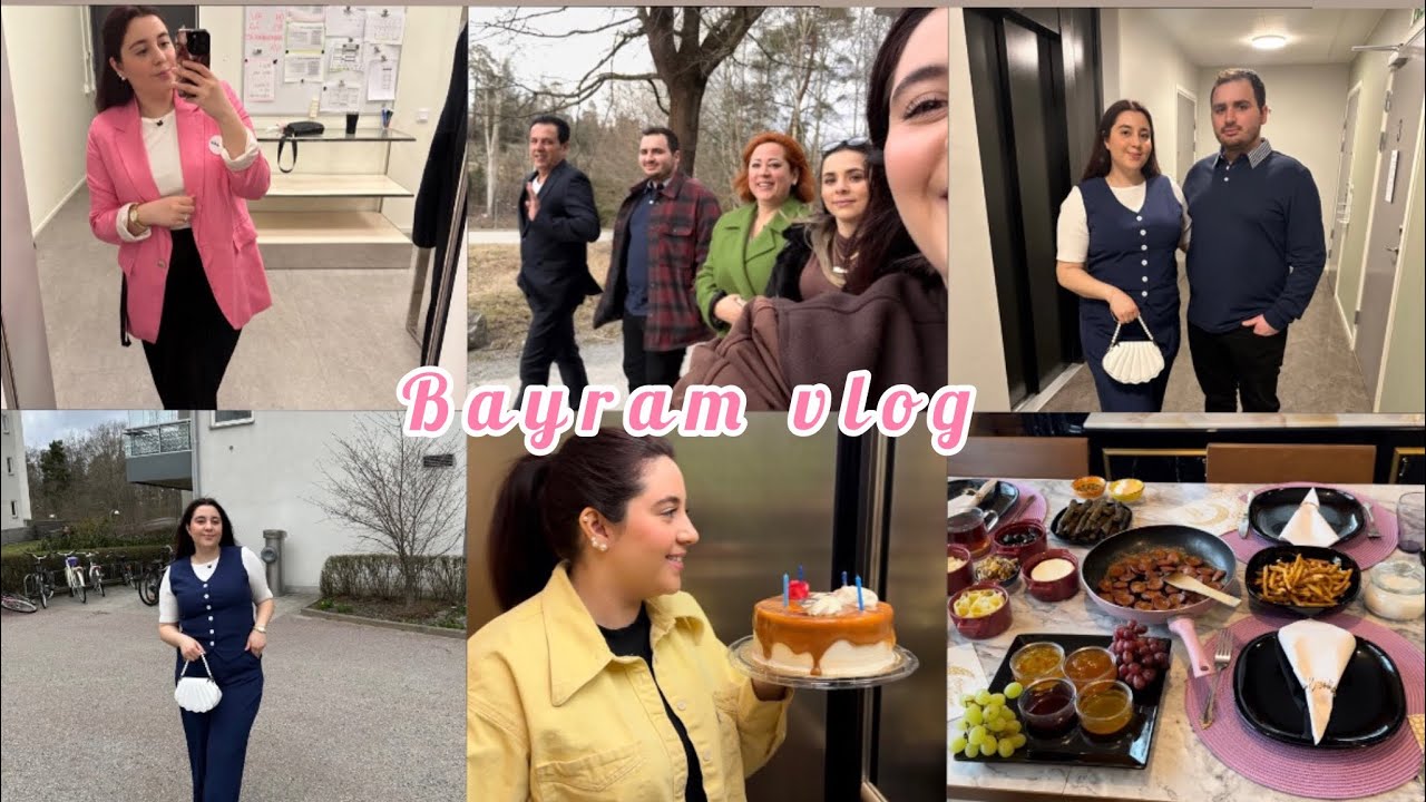 BAYRAM VLOG - RIHOAS - İSVEÇ’TE BAYRAM NASIL GEÇİYOR 🍭🍬