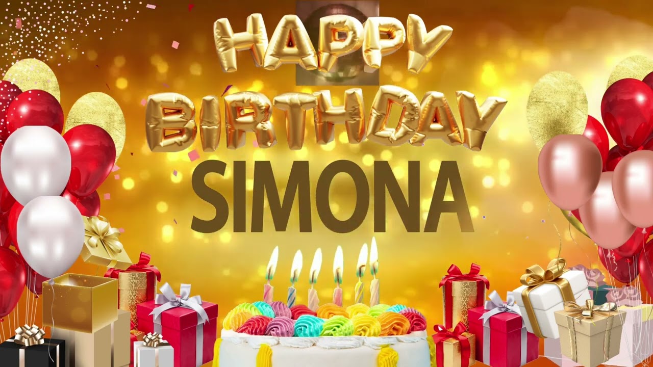 Simona - Happy Birthday Simona