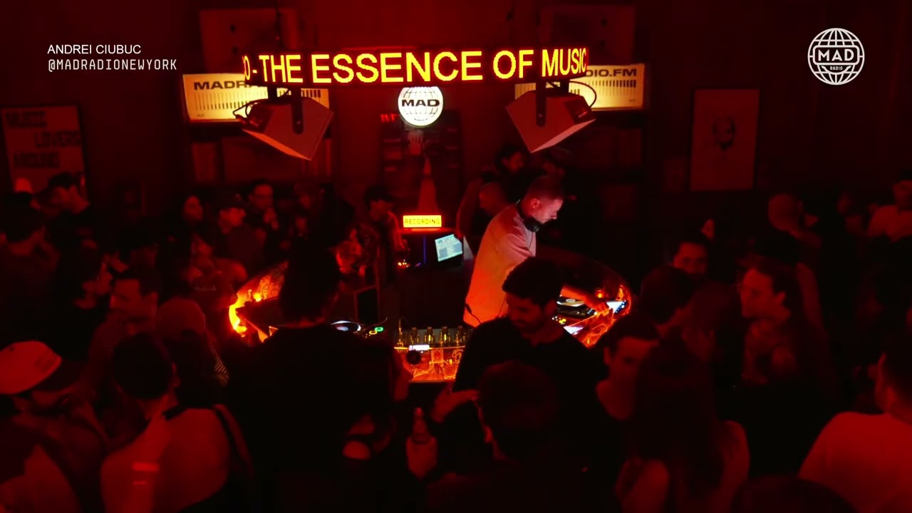 ANDREI CIUBUC &mdash; Live DJ Set at Mad Radio New York | House / Deep House
