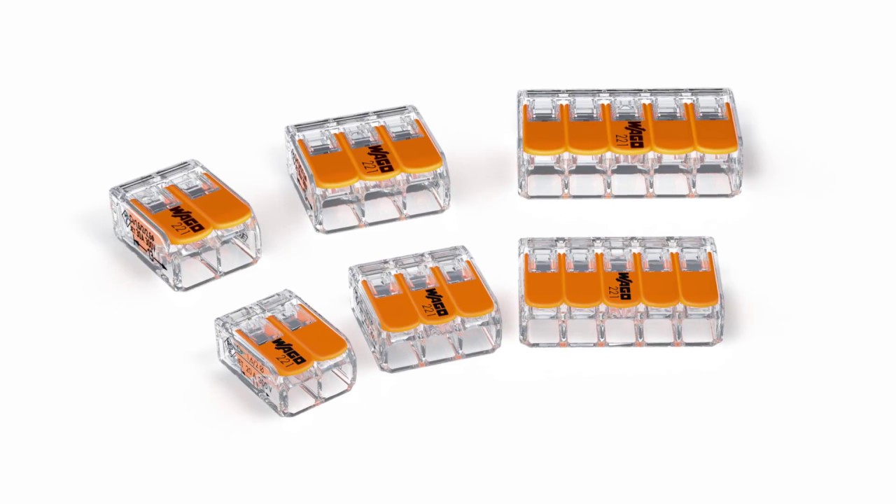 221 Series - 4mm² & 6mm² versions