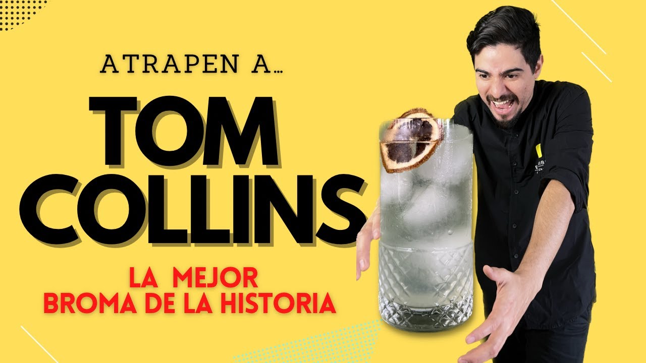 ¿COMO hacer un TOM COLLINS cocktail? COCTELES CON GINEBRA ✅