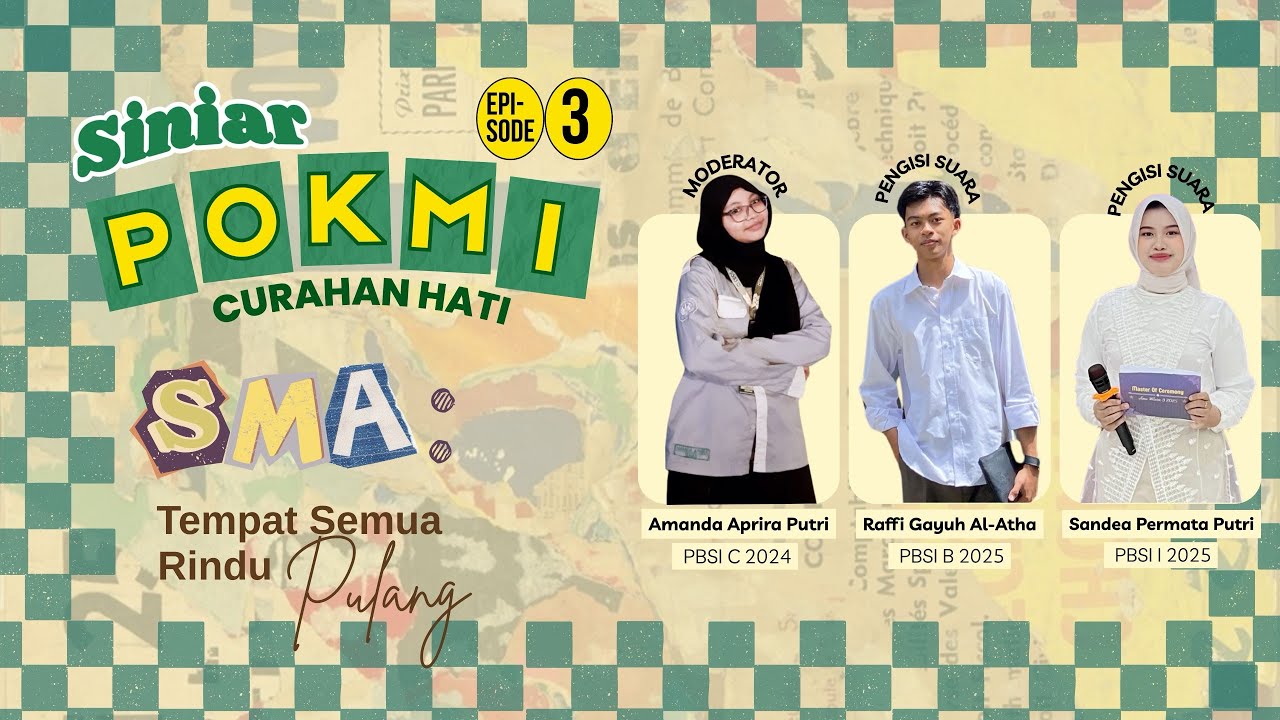 Siniar POKMI Episode 3 | SMA: Tempat Semua Rindu Pulang 🏫❤️