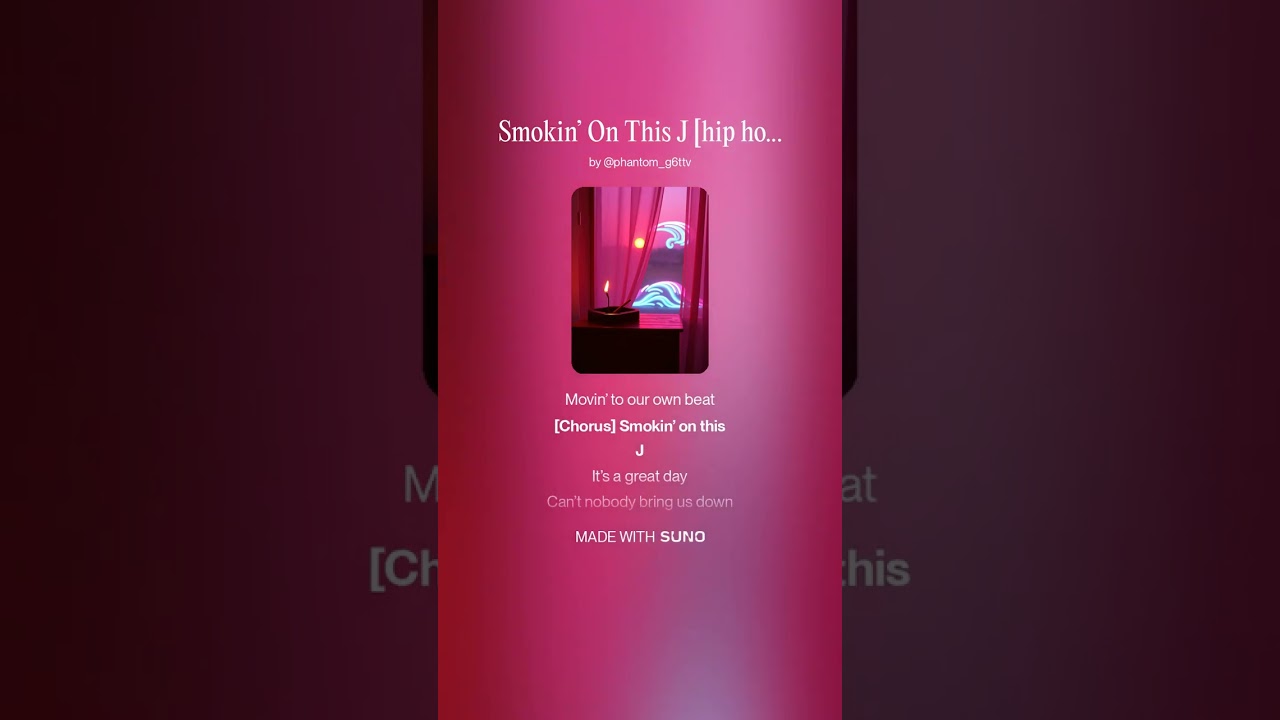 Smokin’ On This J hip hop, EDM, alternative rock v3 #phantommusic #music #musicgenre #remix #song