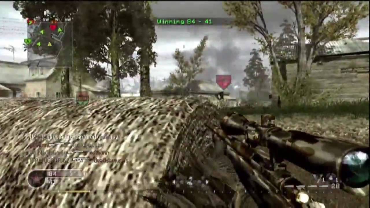 Call of Duty 4: R700 on Overgrown!