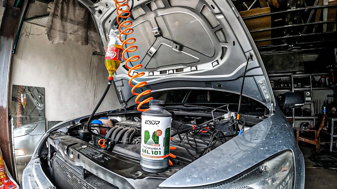 Чистка форсунок без снятия Skoda Octavia a5