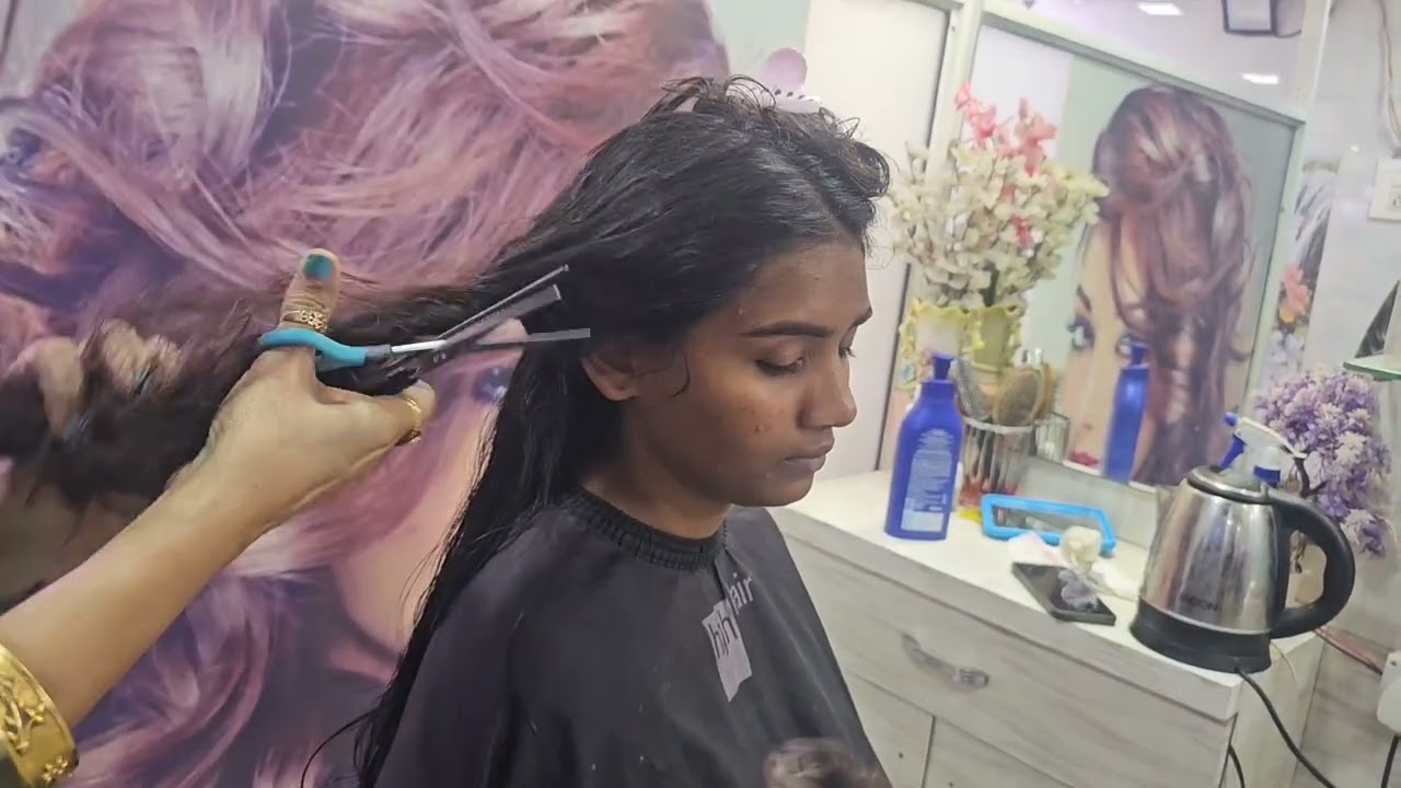 Aaj Humne Kaafi Long Hair Cut Kiye | Multi Layer Cut On Long & Beautiful Hair #hair