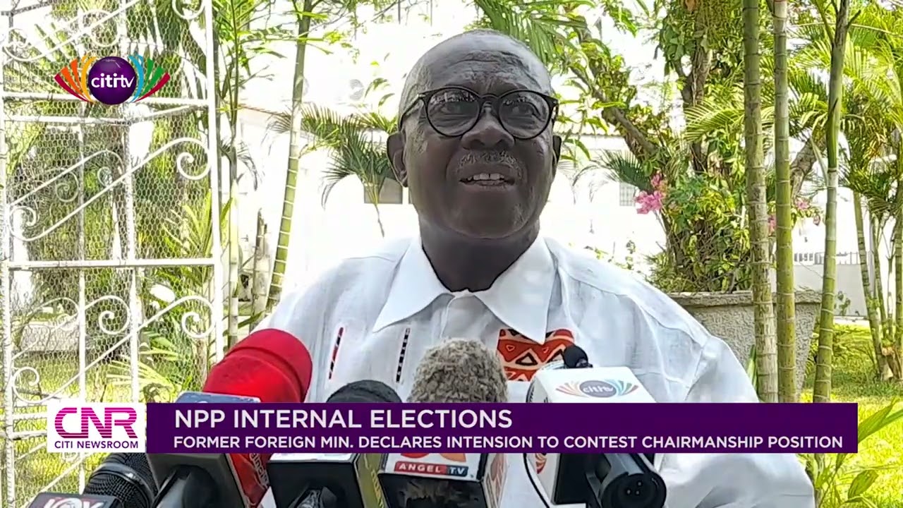 Former Foreign Affairs Minister, Osei Agyei , declares intention to contest for NPP chairman post