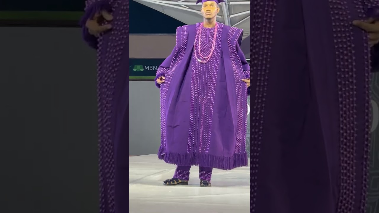 BlackAdudu’s collection was a vibrant celebration of authentic Yoruba heritage. #AFWN2025