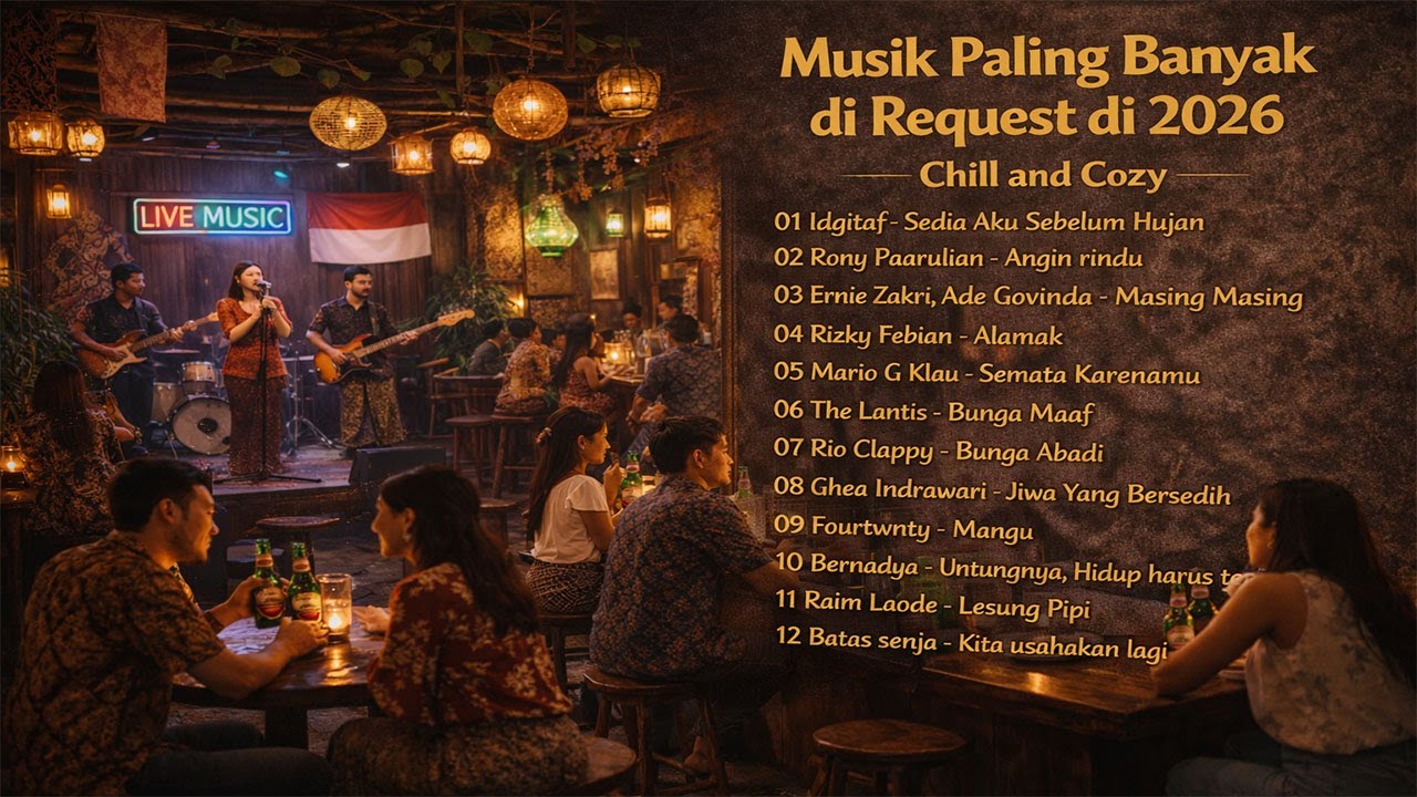 Musik Paling banyak di request | Music cafe 2026 | santai dan fokus